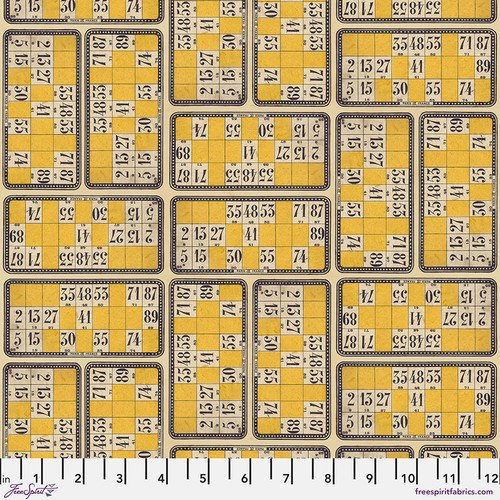 FS Yellow Numbers Tim Holtz PWTH246