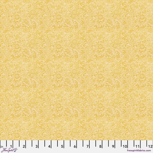 FS Yellow Tiny Print Tim Holtz PWTH248