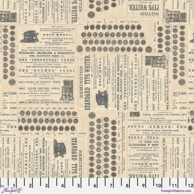FS Neutral Typewritter Tim Holtz PWTH254