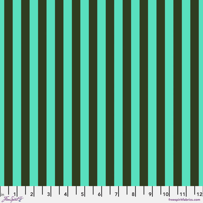 FS Tula Pink Tent Stripe - Fern