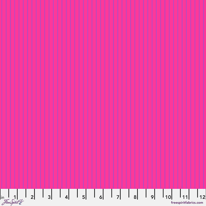FS Tula Pink Tiny Stripes - Mystic