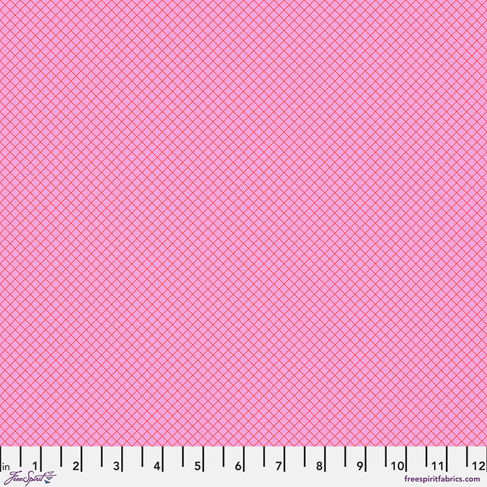 FS On the Grid - Bubblegum || Tula Pink True Colors