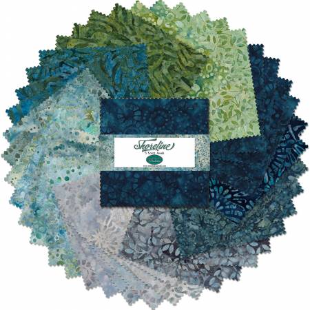 WL Shoreline Batik, 42pcs