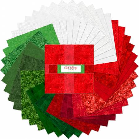 WL Karat Gems Glad Tidings, 10in Squares, 42pcs