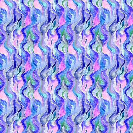 SF Blue Wanderlust Rainbow Quilting Cuddle