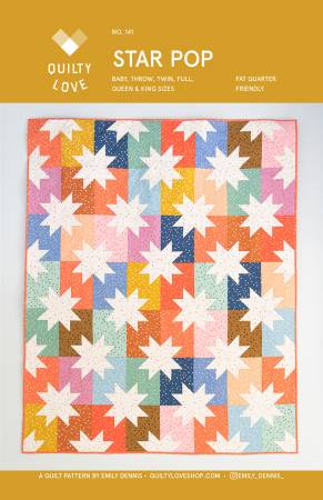 HQC Star Pop Quilt Pattern #141