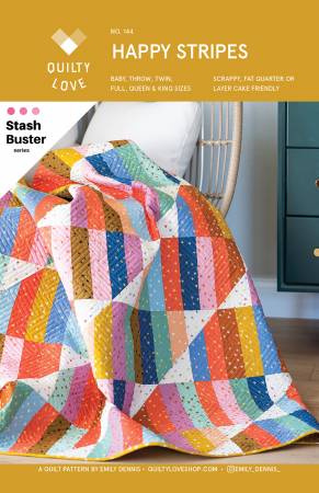 HQC Happy Stripes Quilt Pattern