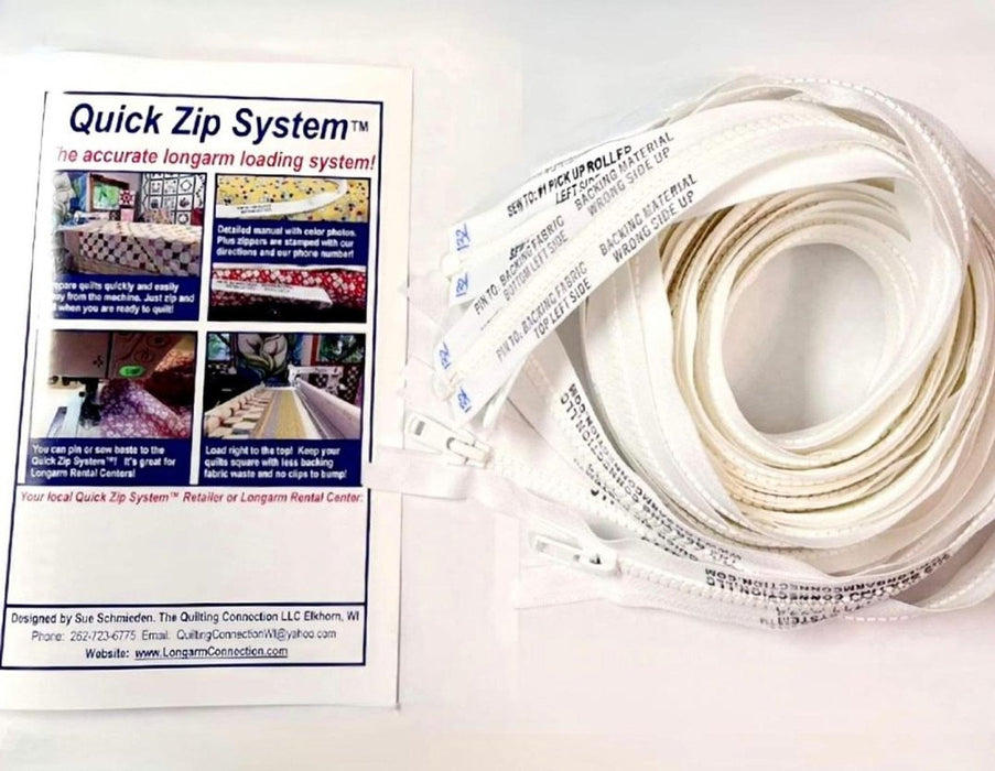 Quick Zip System 126" Machine Set Zippers