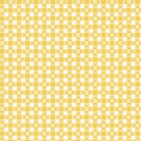 MB Aunt Grace Calicos Yellow Picnic