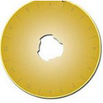 Gold Titanium Rotary Blades, 10/pk