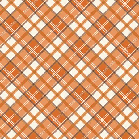 RB Shades Of Autumn Plaid Orange