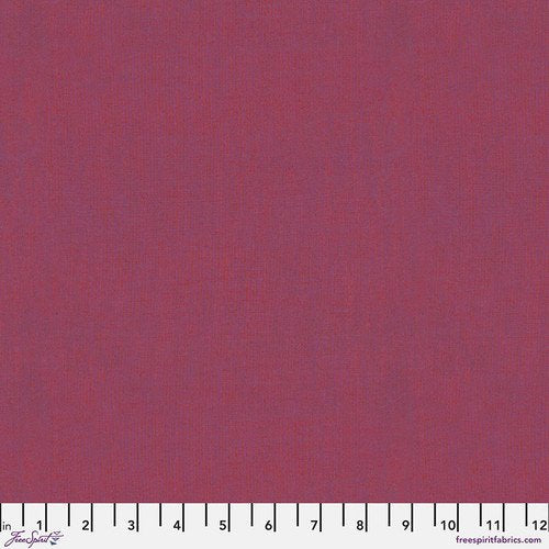 FS K. Fassett Shot Cotton Raspberry