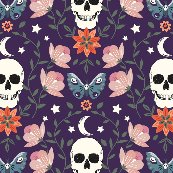 DW Spellbound- Skull and Floral