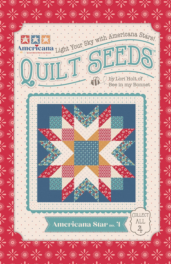 RB Lori Holt Quilt Seeds-Americana Stars No 4