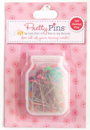 RB Pretty Pins Lori Holt - Sewing Pins Box Of 100