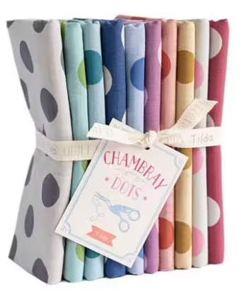 Tilda FQ Bundle Sanctuary Dots-10pcs