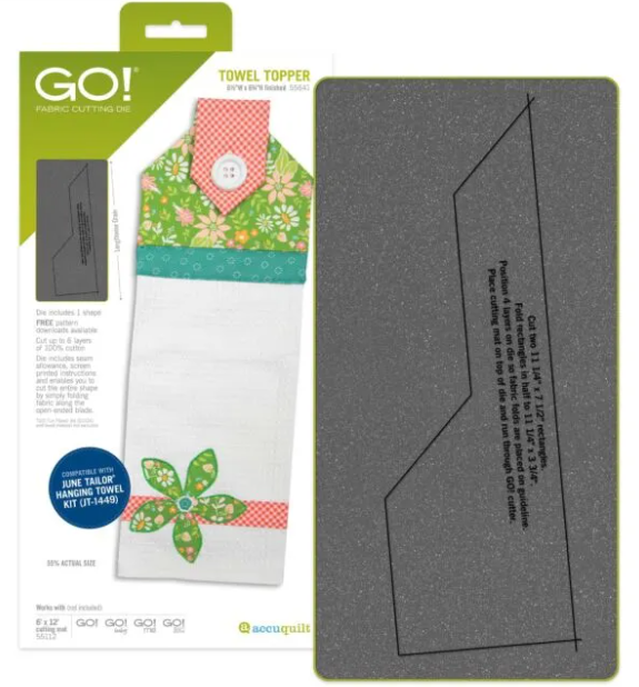 Accuquilt GO! Towel Topper Die