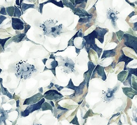 FI Floral Blue Multi
