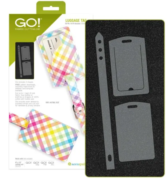 Accuquilt GO! Luggage Tag 55922