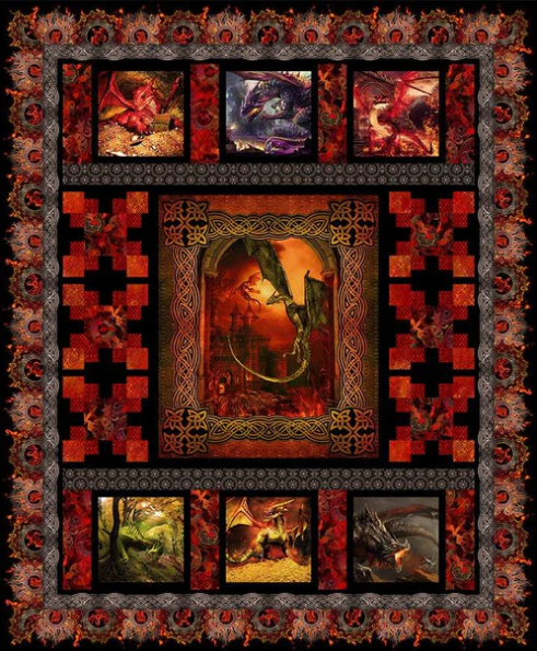 ITB Dragons Pattern by Jason Yenter