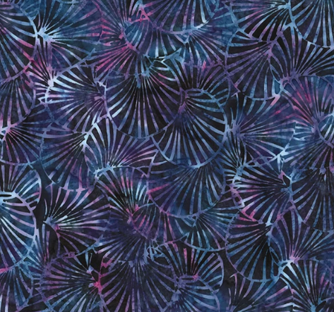 HO Batik Large Floral Meriot