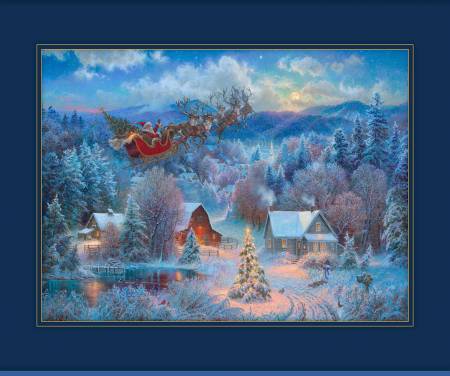 BR The Night Before Christmas Panel
