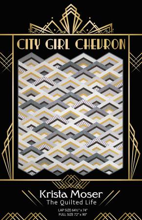 City Girl Chevron Pattern by Krista Moser