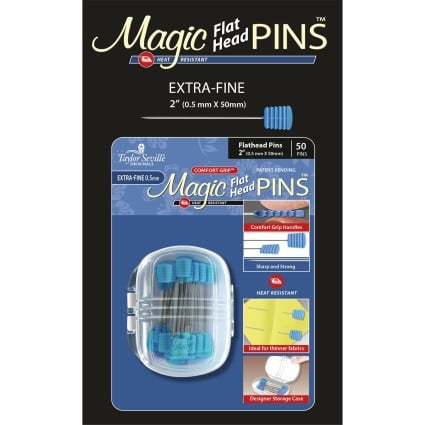 Magic Pins Flathead Extra Fine 50ct 2"