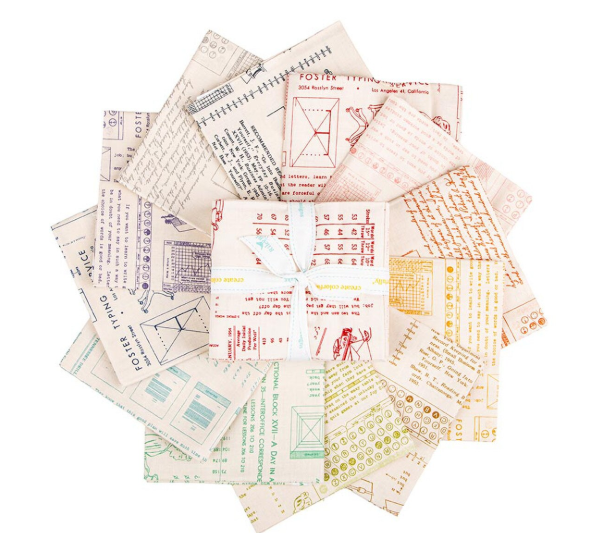 RB TYPE/ography Fat Quarter Bundle B, 12 Pcs.