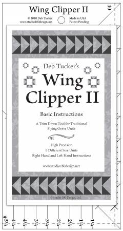 Deb Tucker's Wing Clipper II Ruler