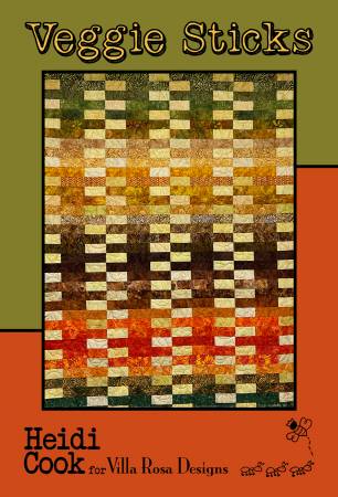 Veggie Sticks Pattern-Villa Rosa Designs