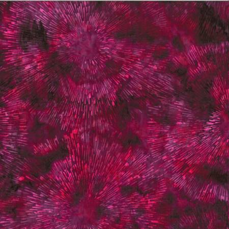 HO Burgundy Batik