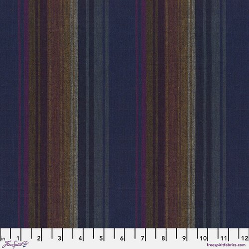 FS K. Fassett Narrow Stripe Midnight