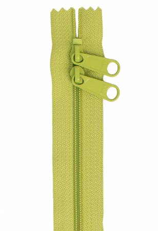byAnnie Handbag Zipper 30in Double-Slide Green Apple