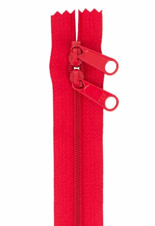 byAnnie Handbag Zipper 30in double-Slide Hot Red