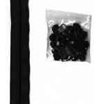 byAnnie Zippers by the Yard-Black
