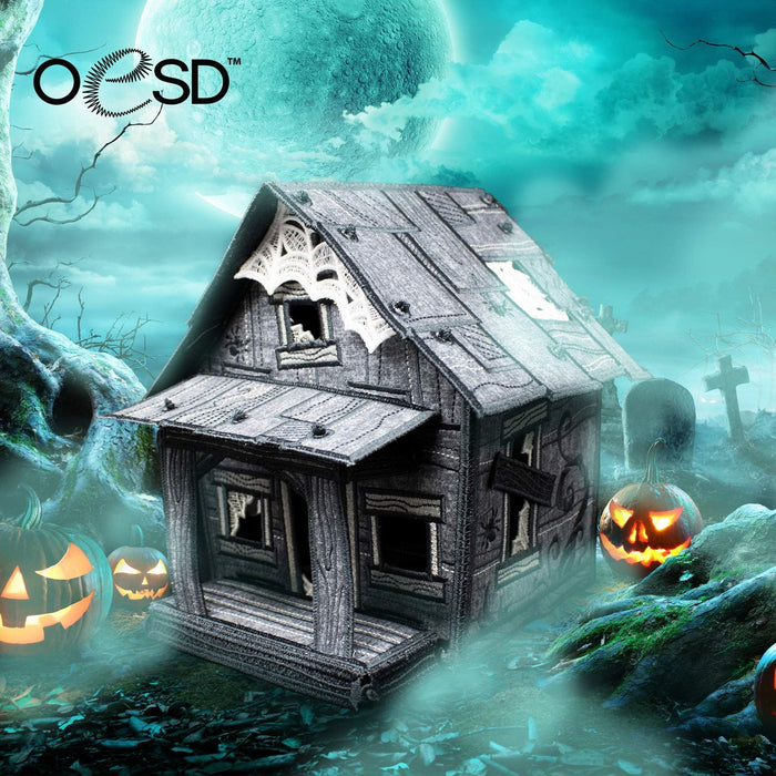 Freestanding Spooky Shack Embroidery CD