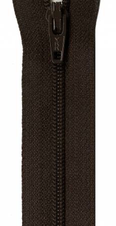 Black Walnut Zipper 14inch