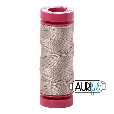 Aurifil 12wt 50m Rope Beige 5011
