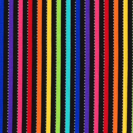 WD Be colorful Stripe Black Rainbow BC28Q-15