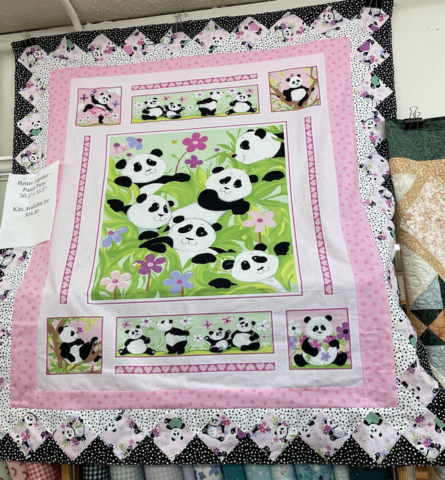 Black/Pink Better Together Panda Kit