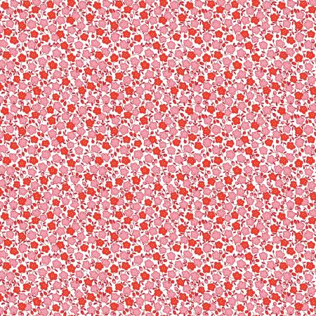 RB Storytime 30s Floral Red