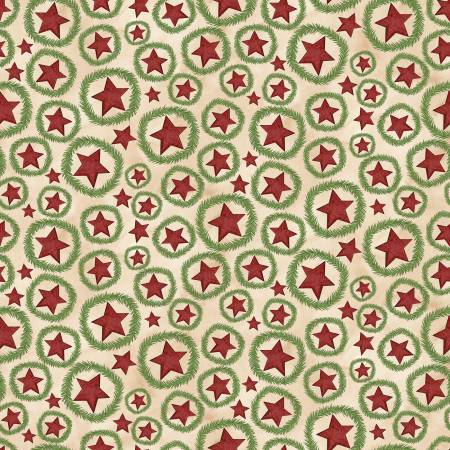RB Star Wreaths Snowflake Up On The Housetop