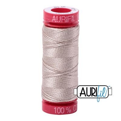 Aurifil 12wt 50m Pewter 6711