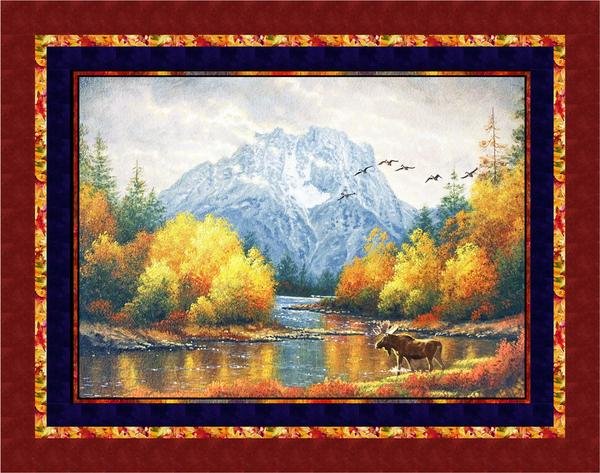PB Autumn Tranquility Panel 03043-MU