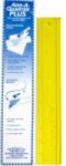 Add-A-Quarter Ruler Plus12 Yellow