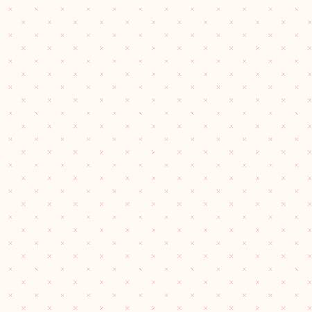 RB Bee Cross Stitch In Color Coral