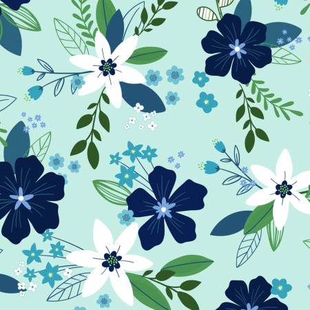 SF Mystic Meadow Cloud Cuddle 60" Multi