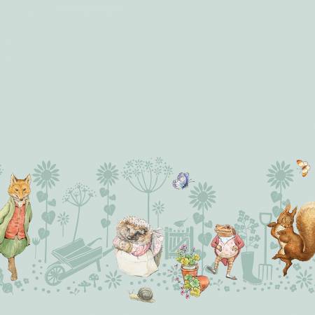 RB Peter Rabbit & Friends™ Blue Border 15867