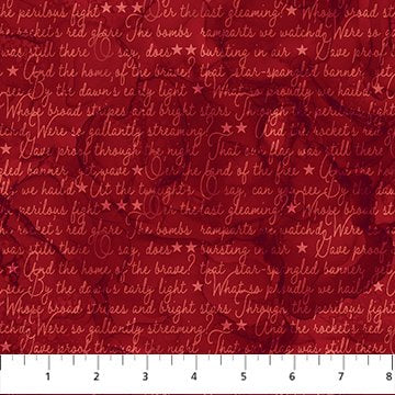 NC Patriot Star Spangled Red